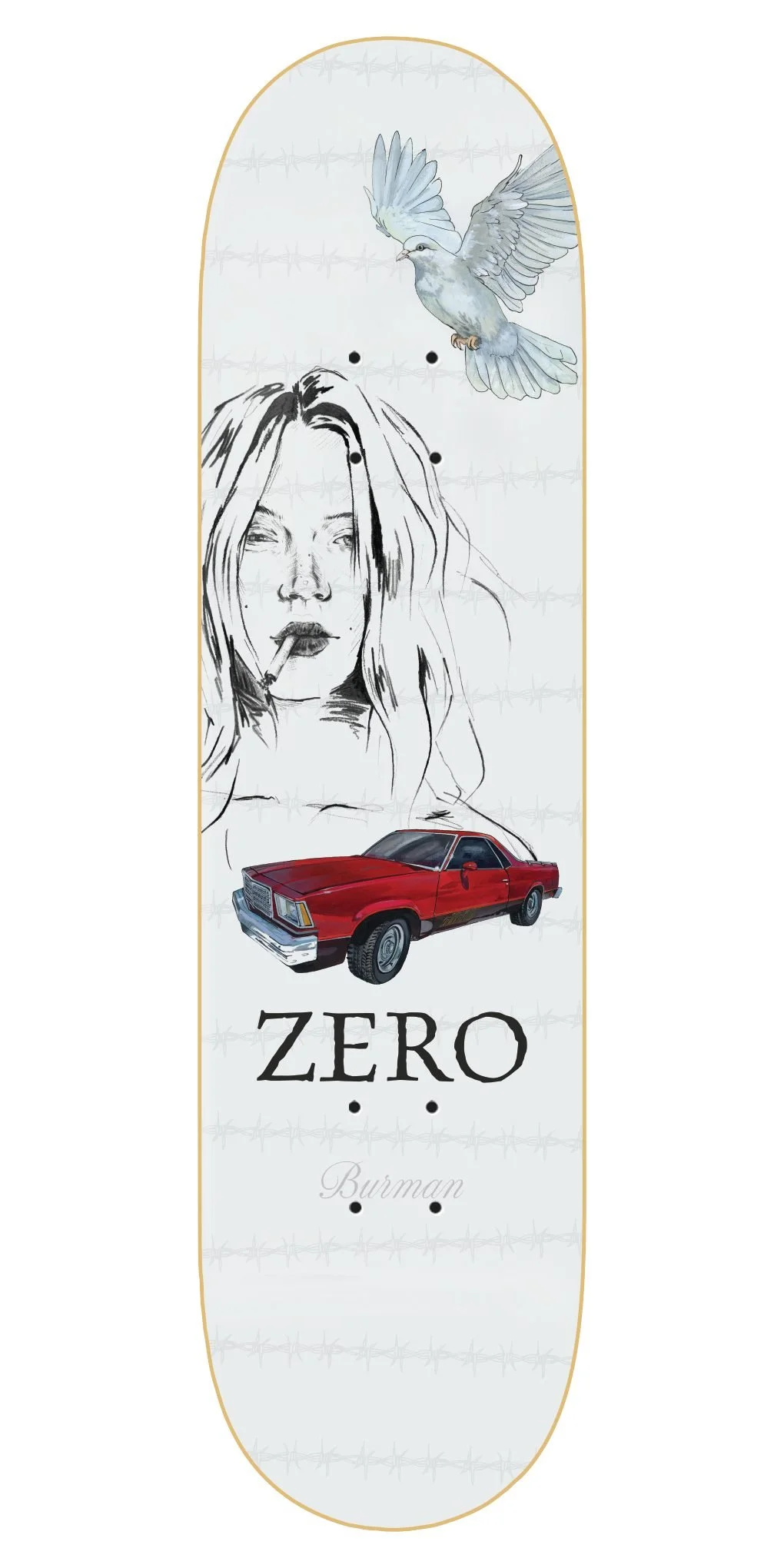 Zero Burman Fast Times Deck 8.0"