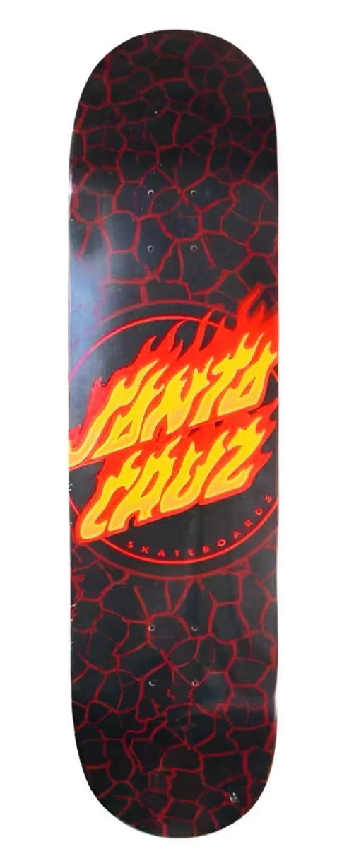 Santa Cruz Flame Dot Deck