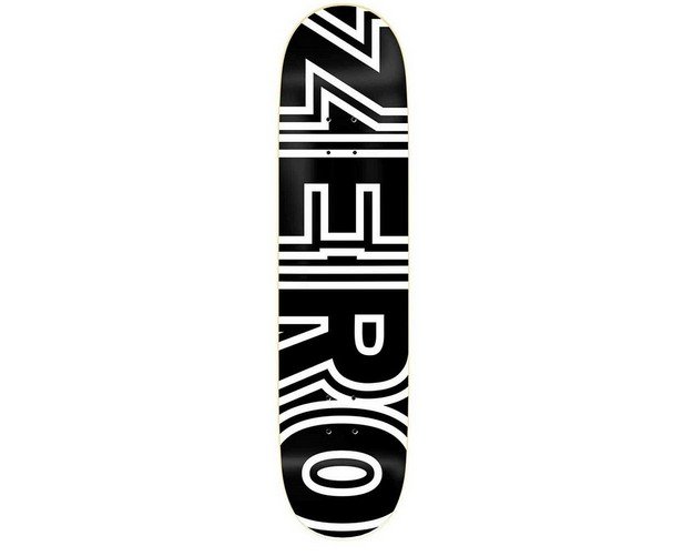 Zero Bold Black White 8.25"