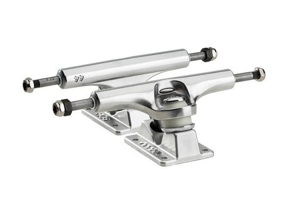 Ace AF1 Inverted Hollow Raw Polished Skateboard Trucks Set
