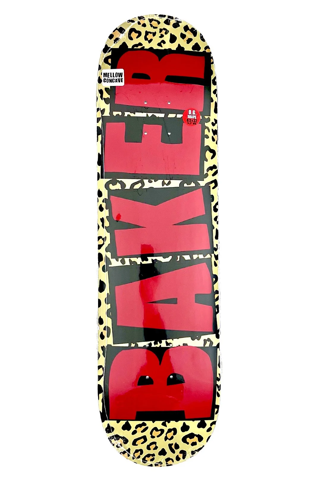 Baker Brand Logo Cheetah Deck 8.5"