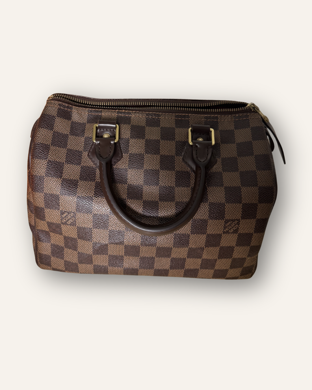 Louis Vuitton Speedy 25 in Damier Ebene