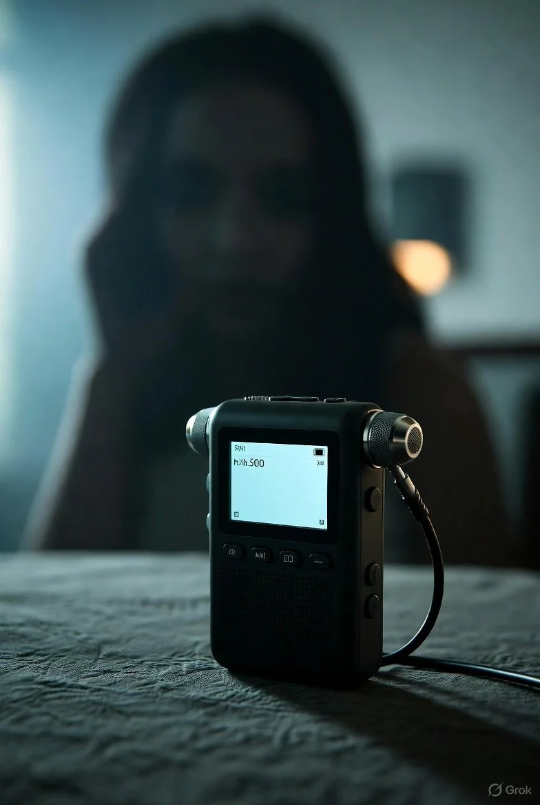 Mysterious Voices in Random Recording