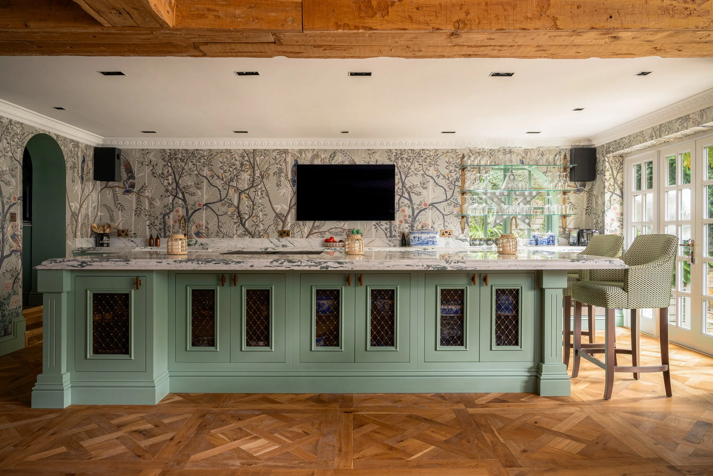 Bespoke inframe kitchen cabinetry