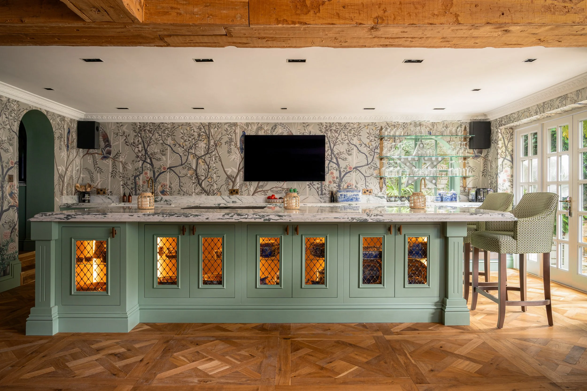 Bespoke inframe kitchen cabinetry