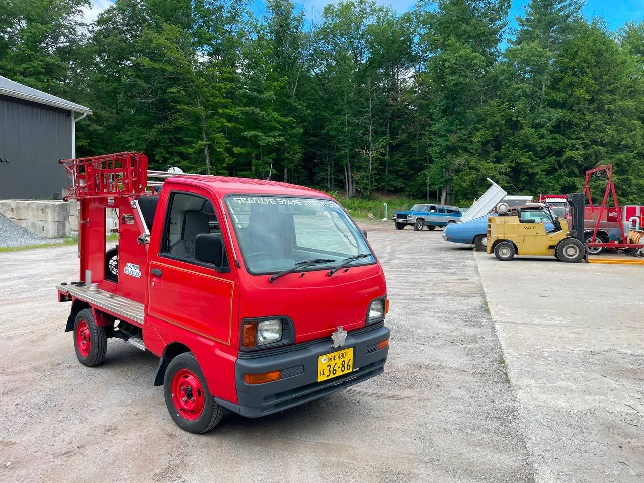 Kei fire truck — arrived in the USA
