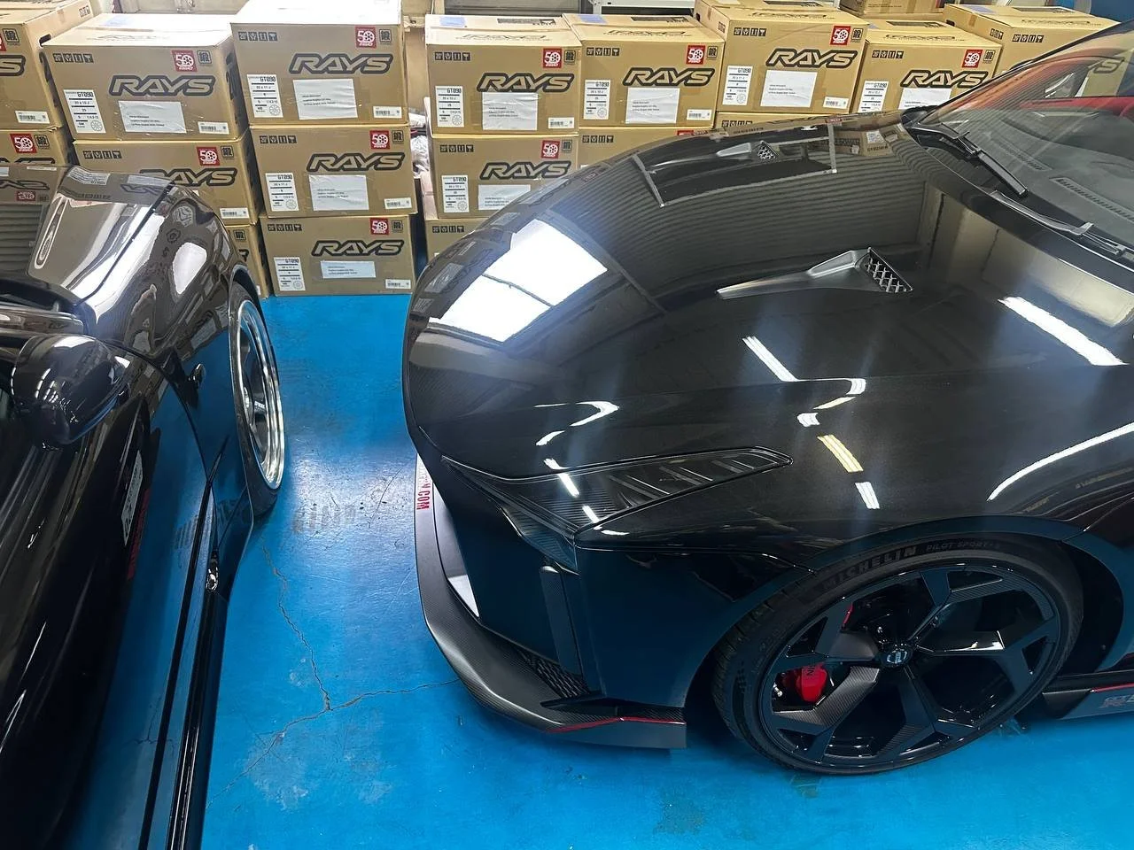 JDM Rays wheels ready for shipment overseas
