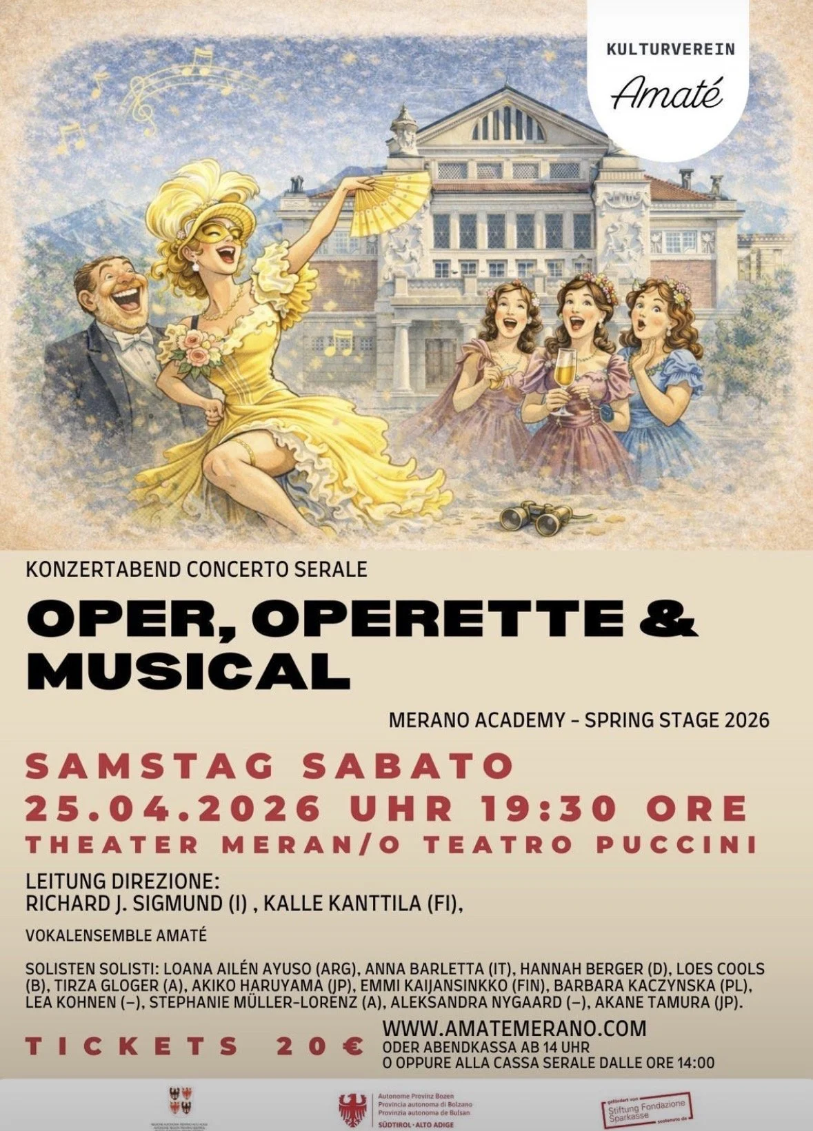 Oper, Operette, Musical