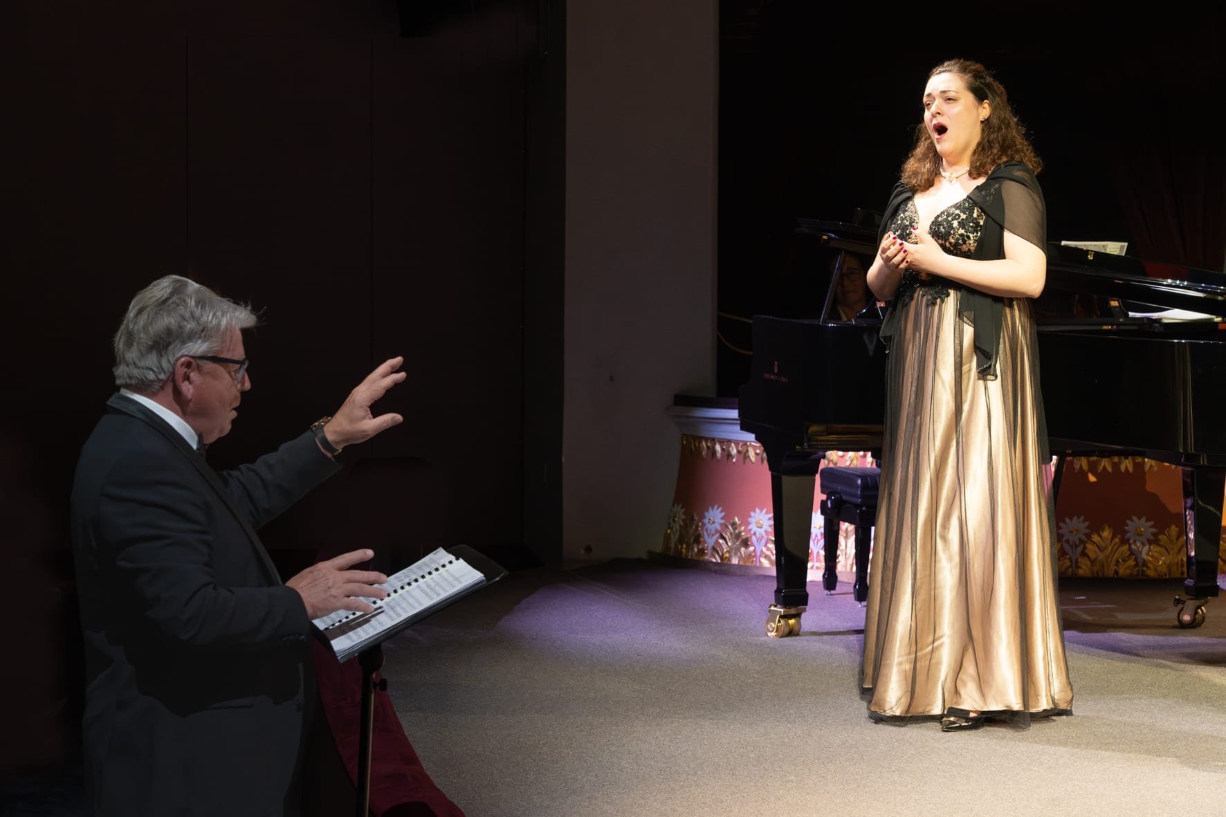 Konzert im Puccini Theater in Meran 2026. Musikalische Leitung: Prof. Richard Sigmund. Foto: Peppi Gander