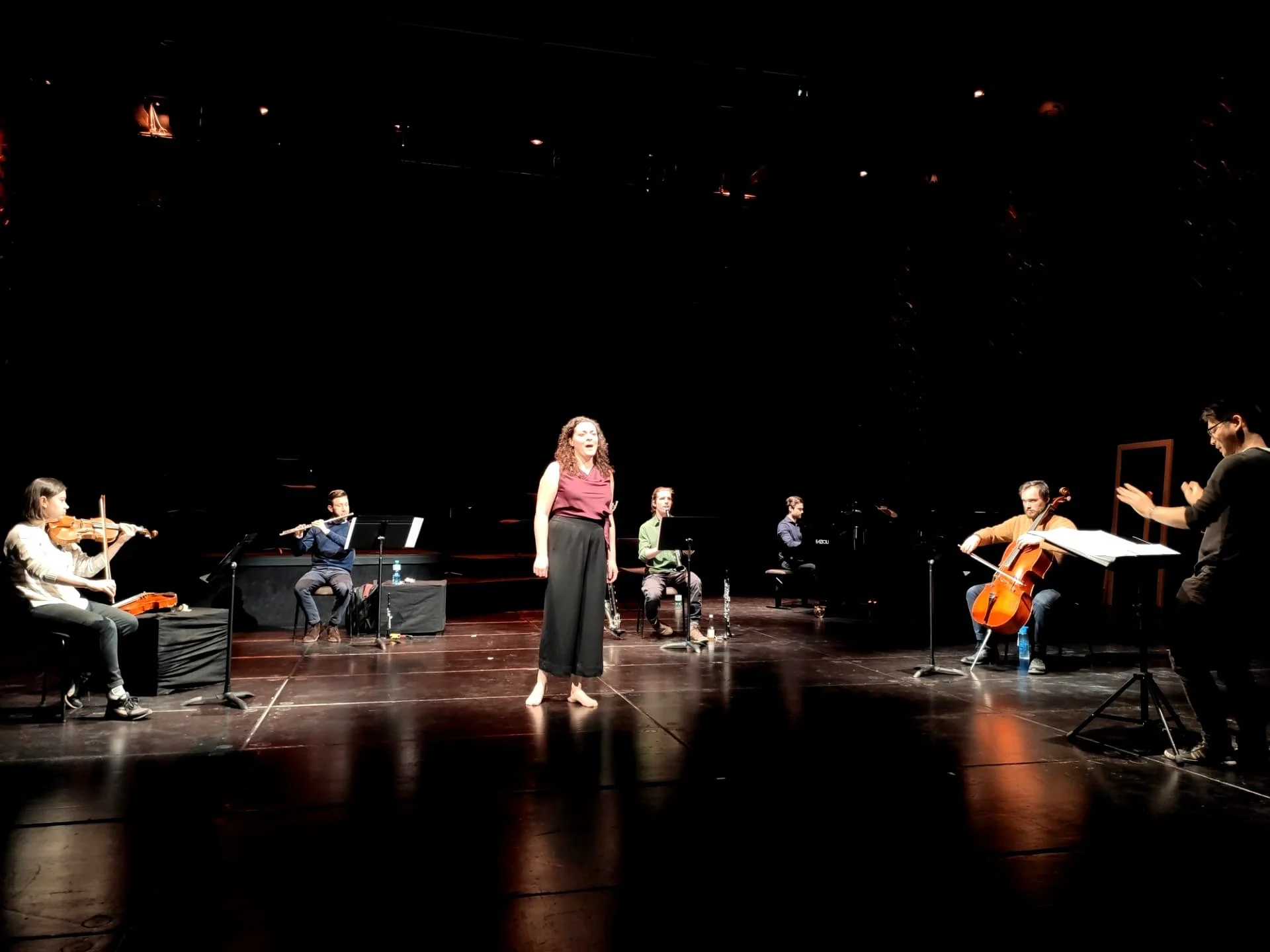 "Pierrot Lunaire" - A. Schönberg. Mit Kenichiro Kojima am Pult.