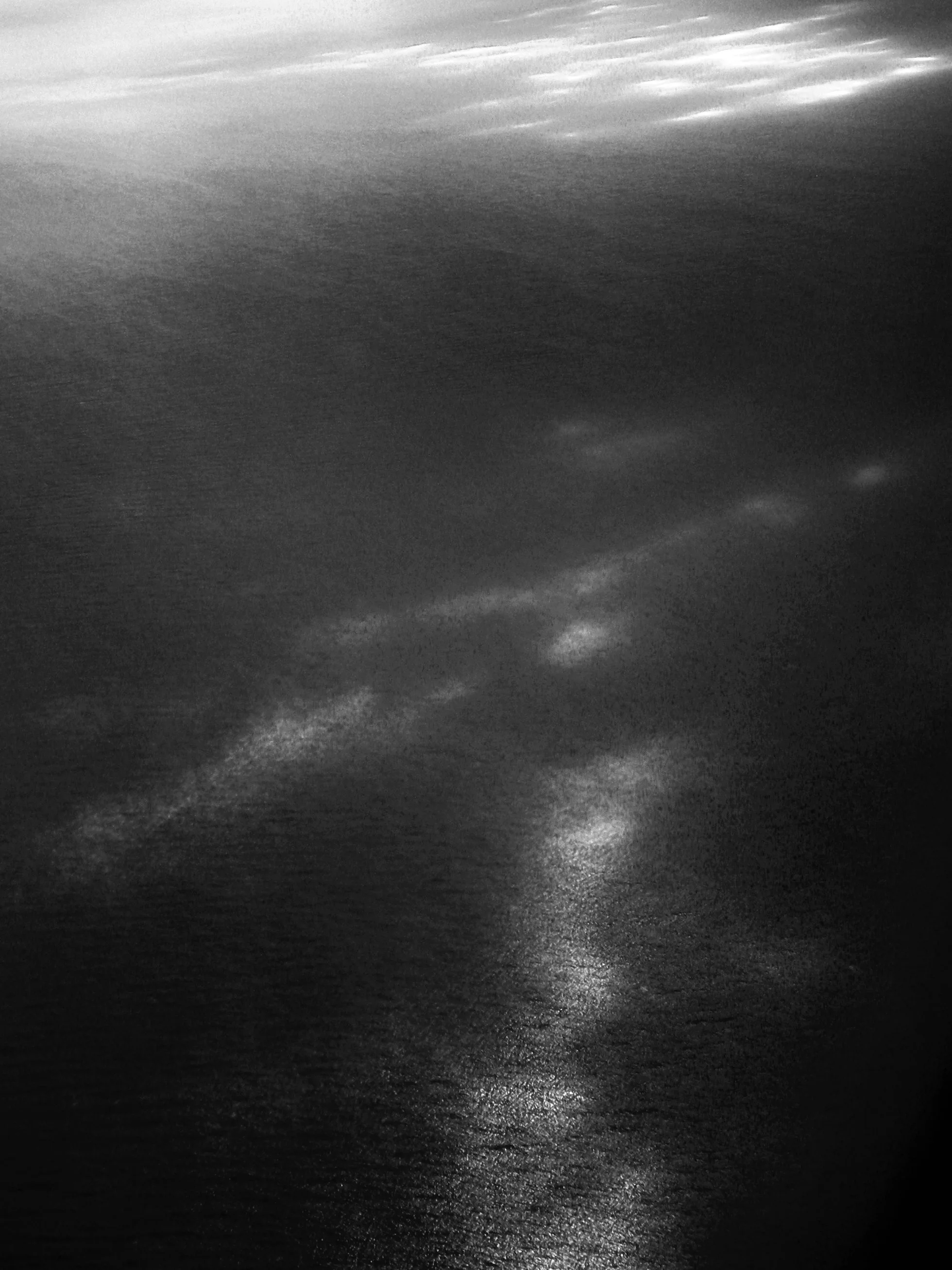 Flying over the Adriatic Sea