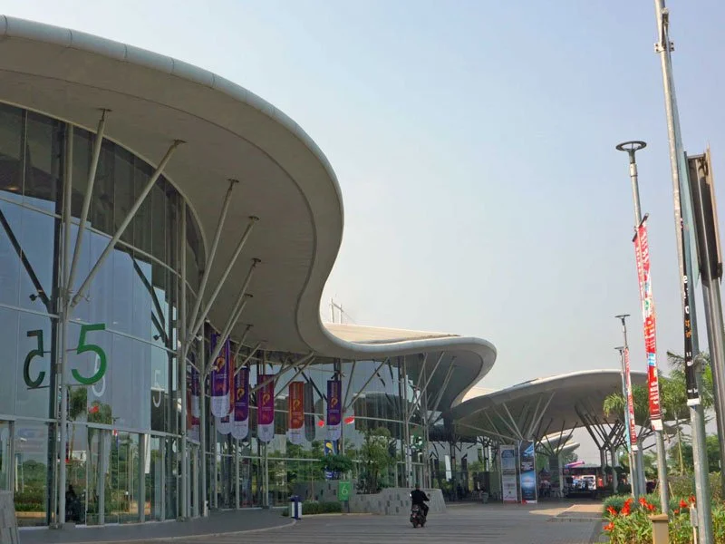 ICE BSD building facade aluminium created by Trimatra Tatagraha