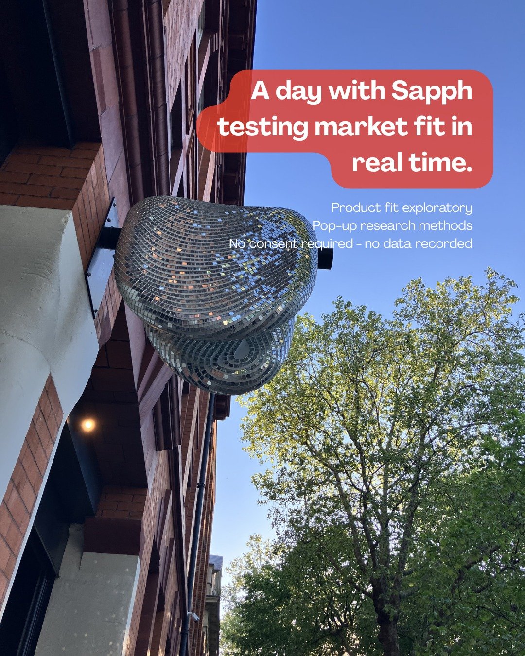 Improving how you talk to people can help understand product market fit. 

Be Kind Research spent the day with @wearesapph during Lesbian Visibility Week to understand the true market fit and ensure as the product builds, they are understanding the r