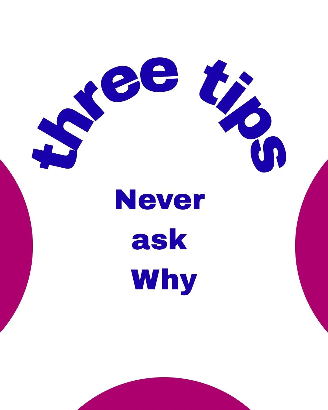 When you&rsquo;re trying to dig deeper into someone&rsquo;s answer, don&rsquo;t ask them &lsquo;why?&rsquo;. 

Ask instead:
🤔 Can you tell me more? 
🙋&zwj;♀️ You said &lsquo;X&rsquo; is that correct?
🧩 Do you have any examples you could share? 

A