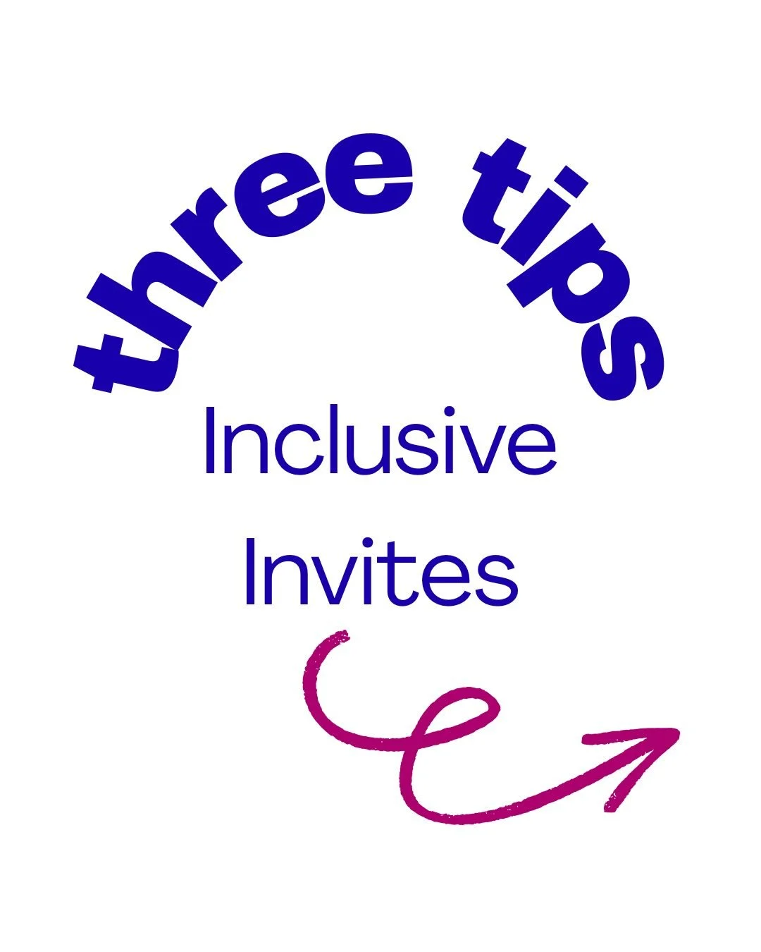 3 quick tips to making Inclusive invites. 

Send your questions ahead of time. Without this, a lot of needs cannot be met. You&rsquo;re asking them about their own experiences, why is it matter if they can prepare? When you give them time, they are l
