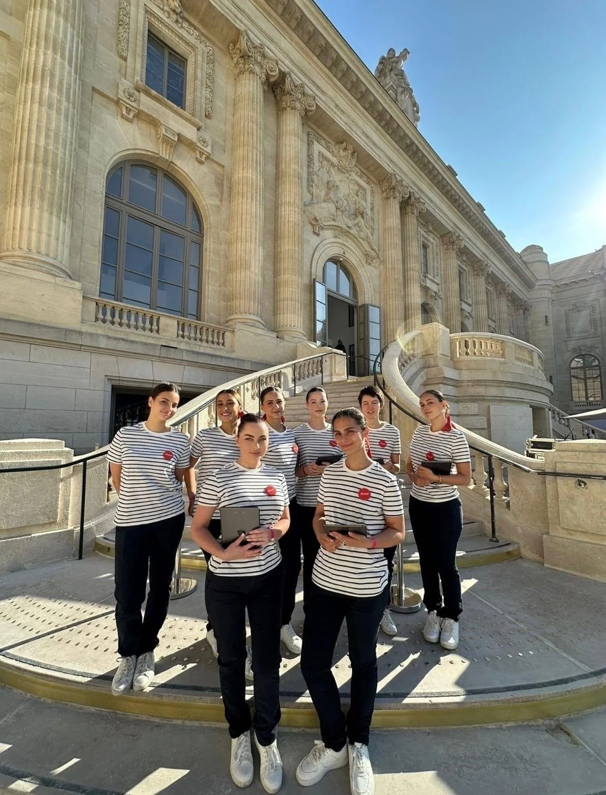 L'équipe Maison Joya pour American Express au Petit Palais