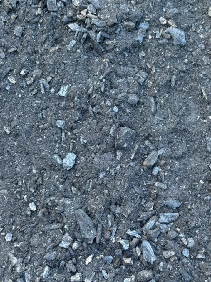 Pure ground biochar 25l