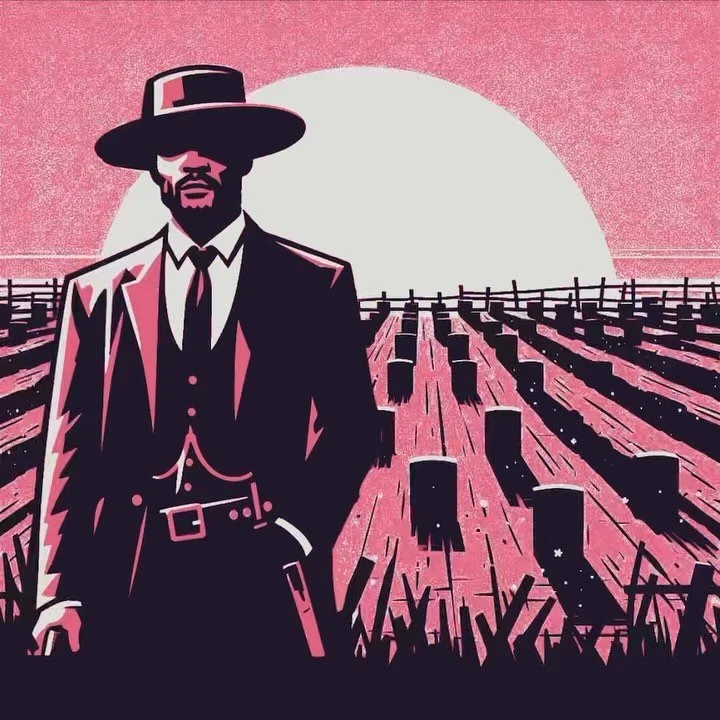 100 black coffins ⚰️ #DjangoUnchained