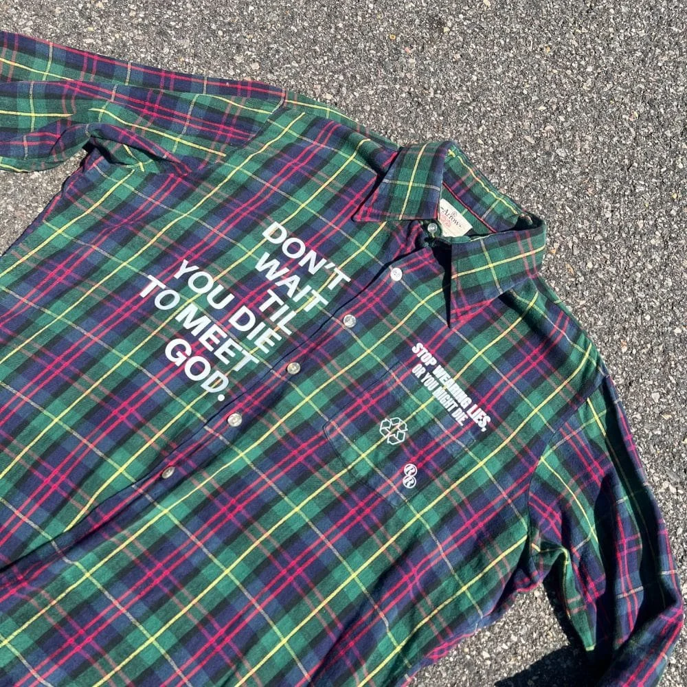 Arrow Multi-colored Flannel Button Up Shirt.jpg