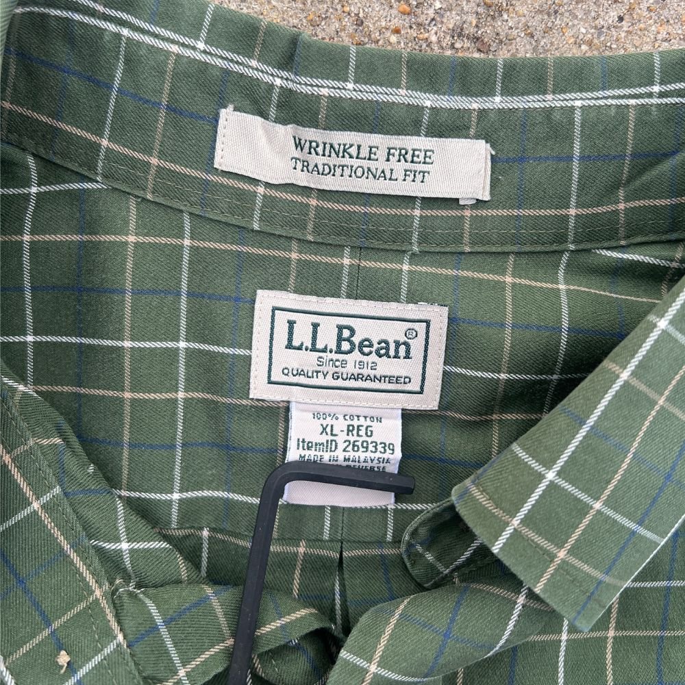 ll-bean-short-sleeve-button-up-check-SWL020-tag-details.jpg