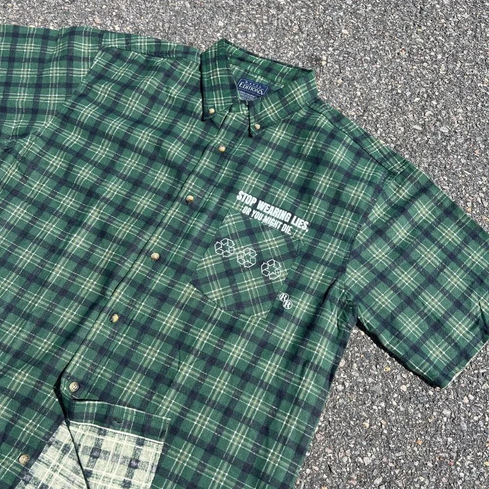 basic-editions-short-sleeve-button-down-tartan-SWL001-laid.jpg