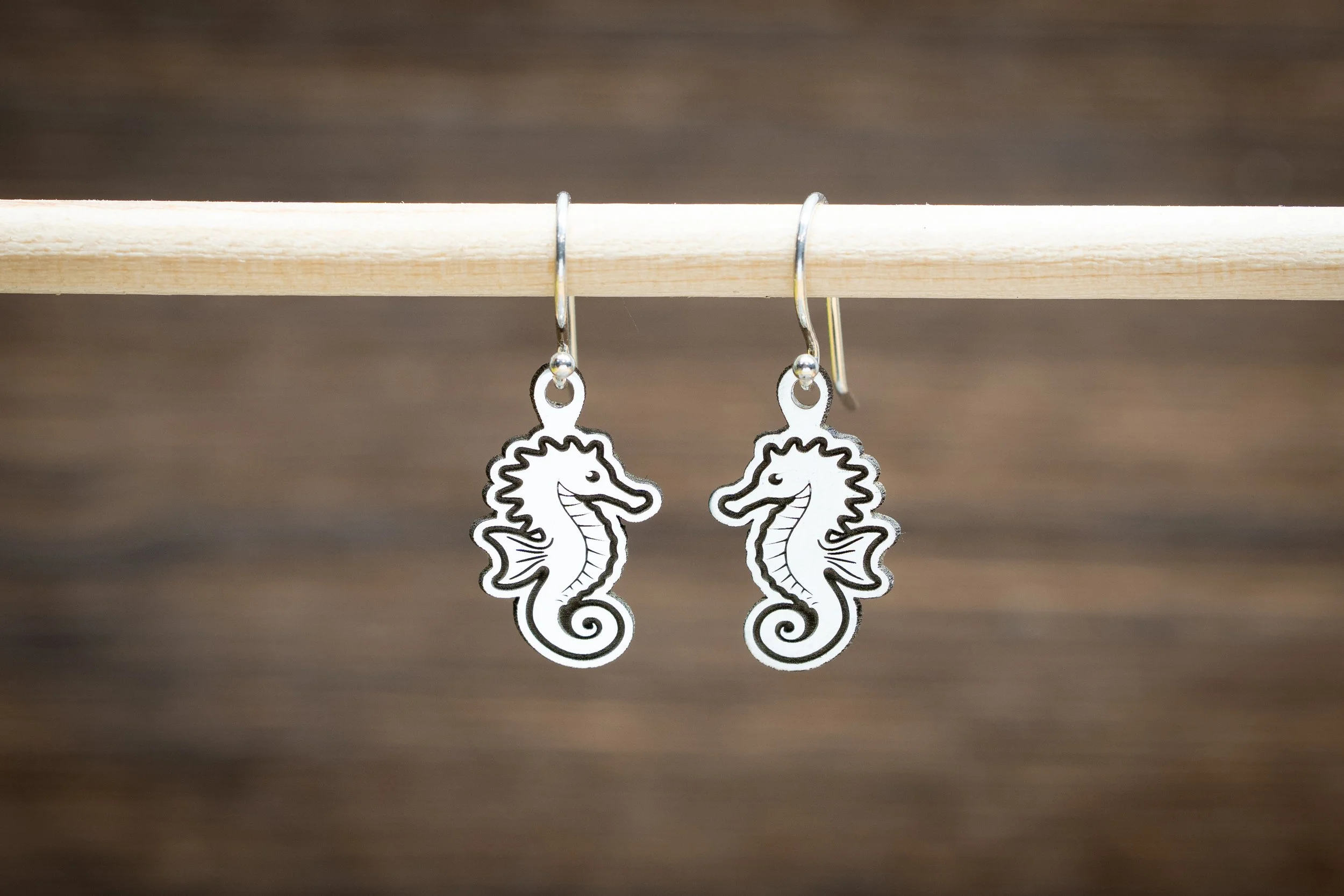 Seahorse Dangle Earrings