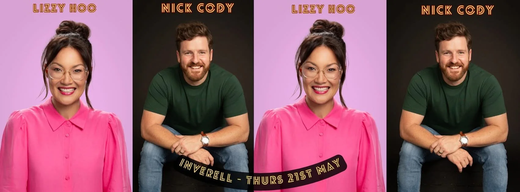 Central West Comedy - Nick Codey &amp; Lizzy Hoo