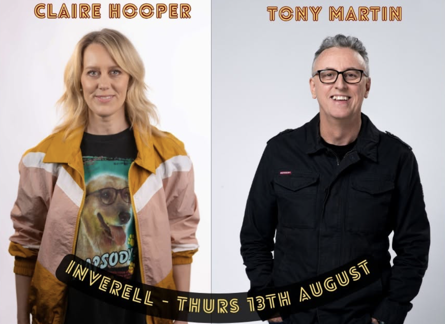 Central West Comedy - Tony Martin & Claire Hooper
