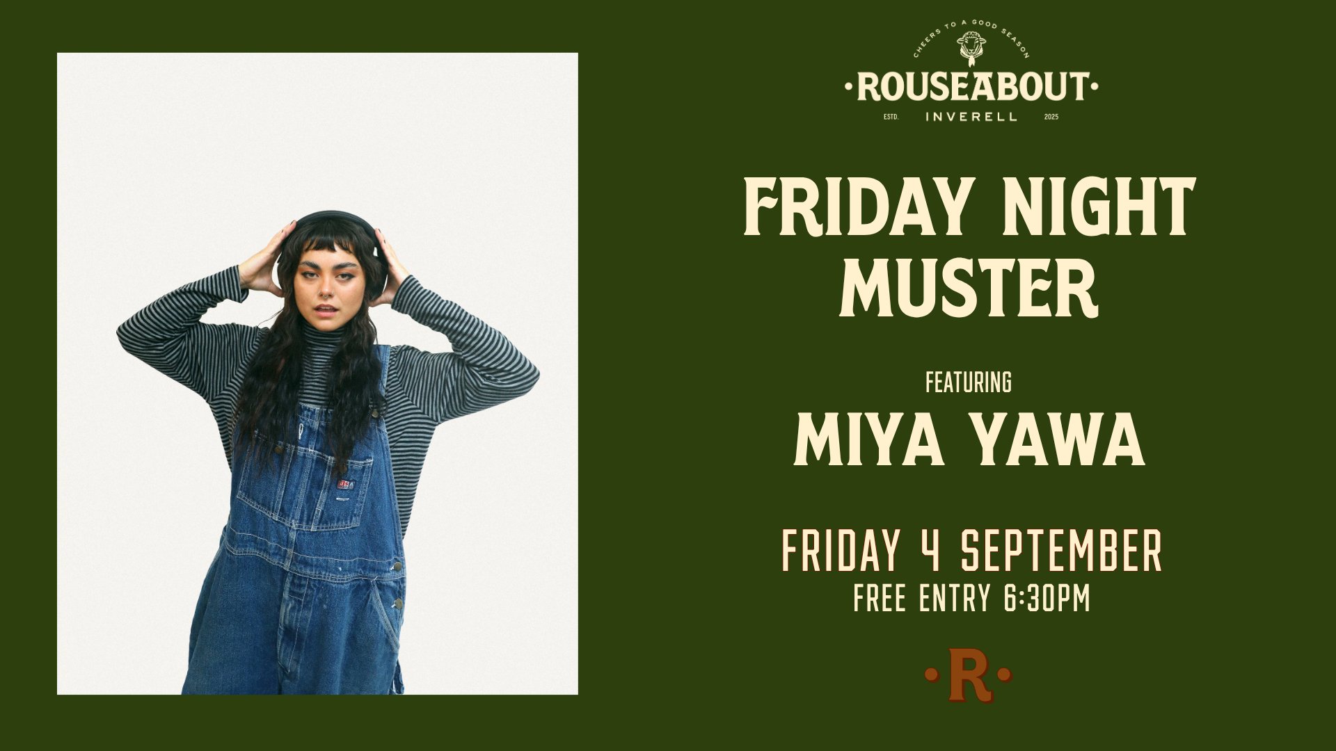 Miya Zawa - Friday Night Muster @ Rouseabout Inverell