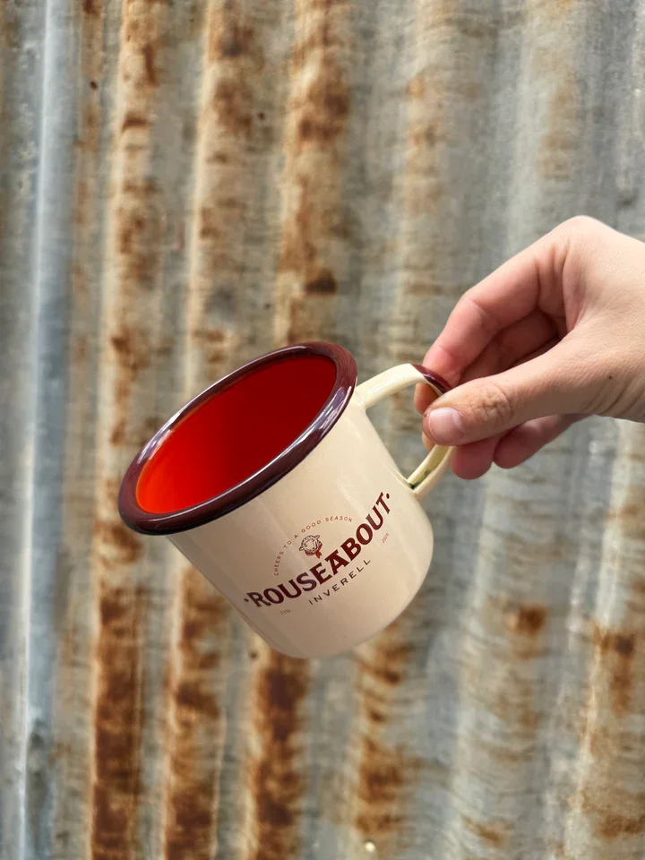 Rouseabout Enamel Mugs - 350ml