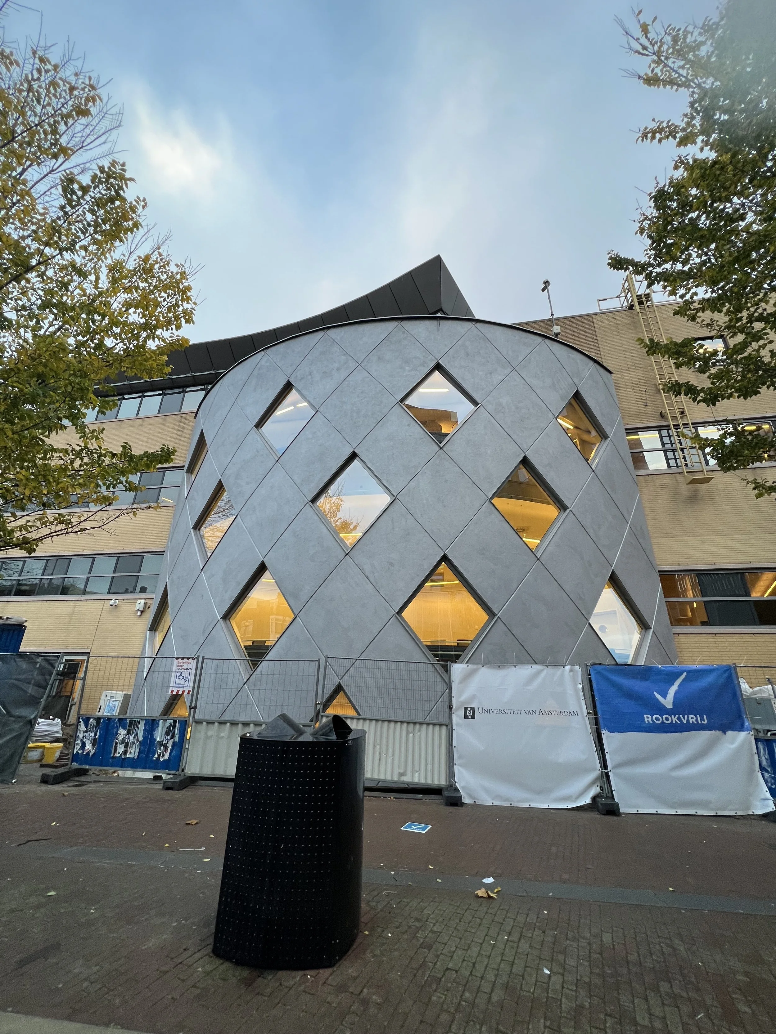 Gevel UVA Amsterdam door ISOVISION Almere 1