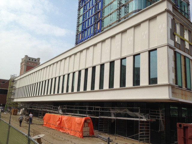 Verduurzaming Stadhuis Gemeente Almelo door ISOVISION Almere Gevel