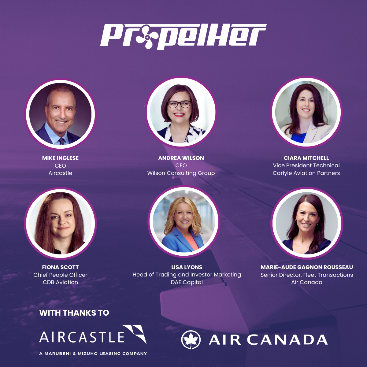 PropelHer at 10 - Founders’ Panel with Aircastle CEO Mike Inglese