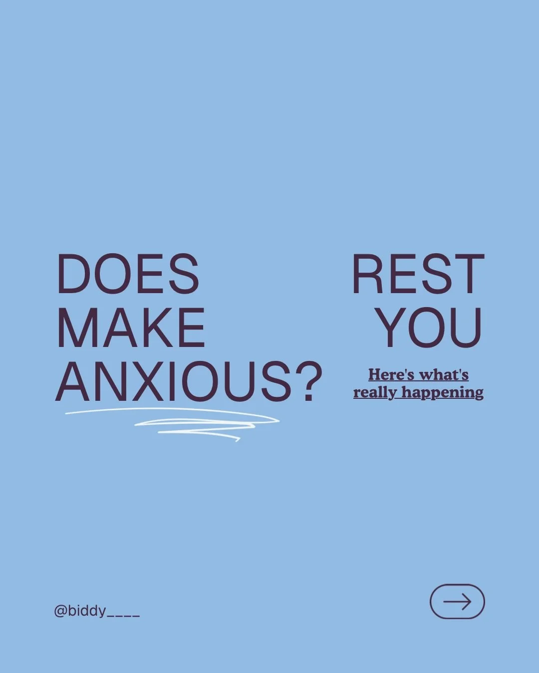 Your body never got the memo that you&rsquo;re allowed to rest.

Somewhere along the way it learned that stillness wasn&rsquo;t safe. That you had to keep moving, keep producing, keep proving your worth.

So when you finally stop? The guilt shows up.