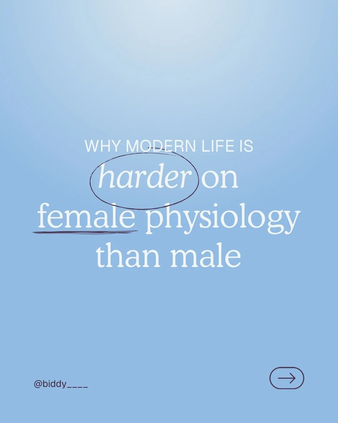 Nobody told me the exhaustion was a design problem and not a me problem. When I figured that out, it changed everything🤍

We&rsquo;ve been operating in systems that were literally built around male physiology and then quietly blaming ourselves for n