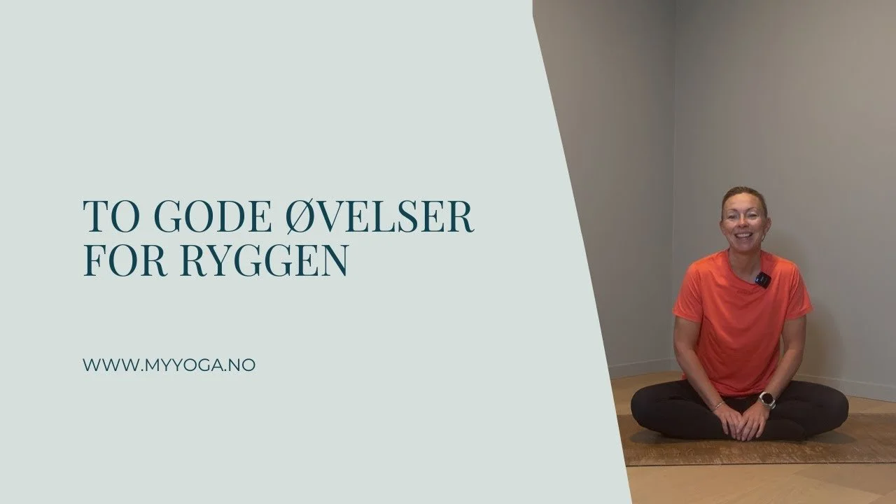 2 gode øvelser for ryggen