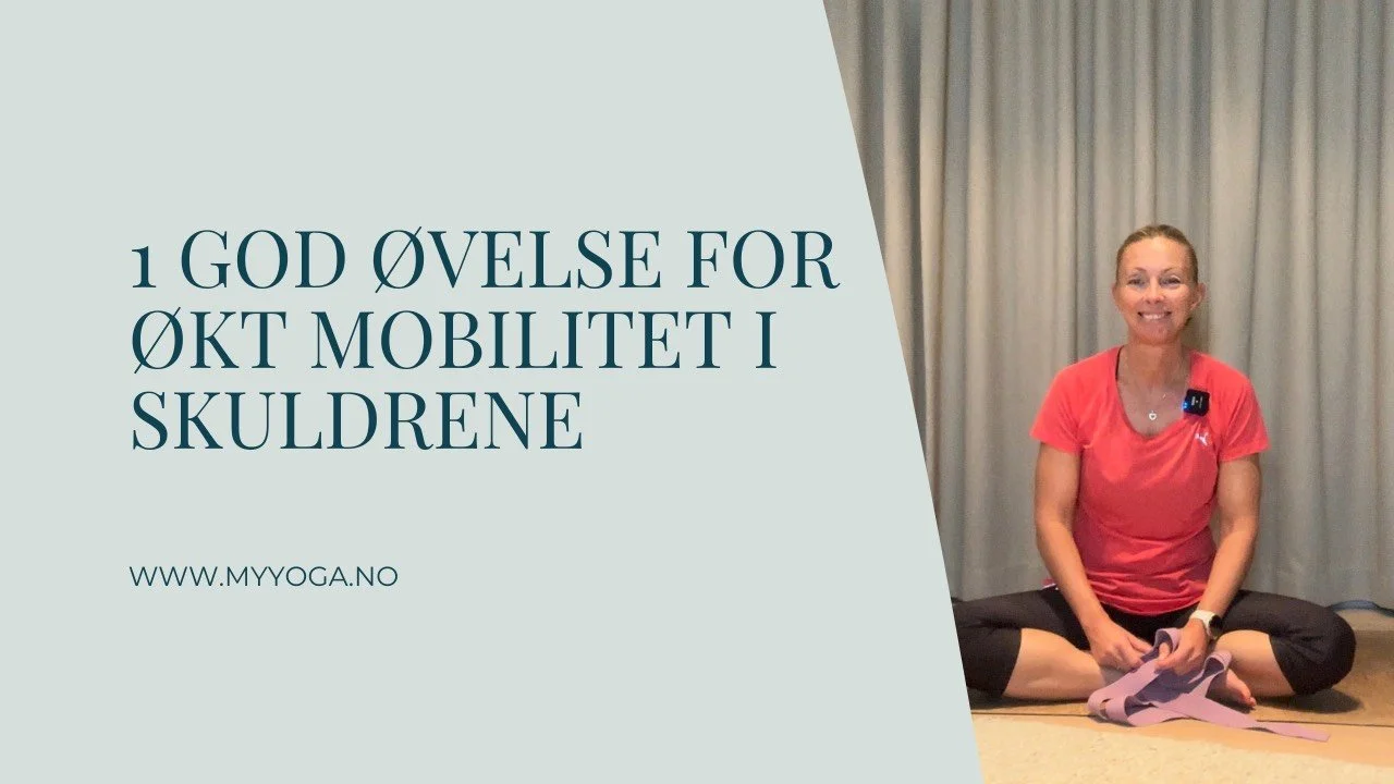 1 god øvelse for økt mobilitet i skuldrene