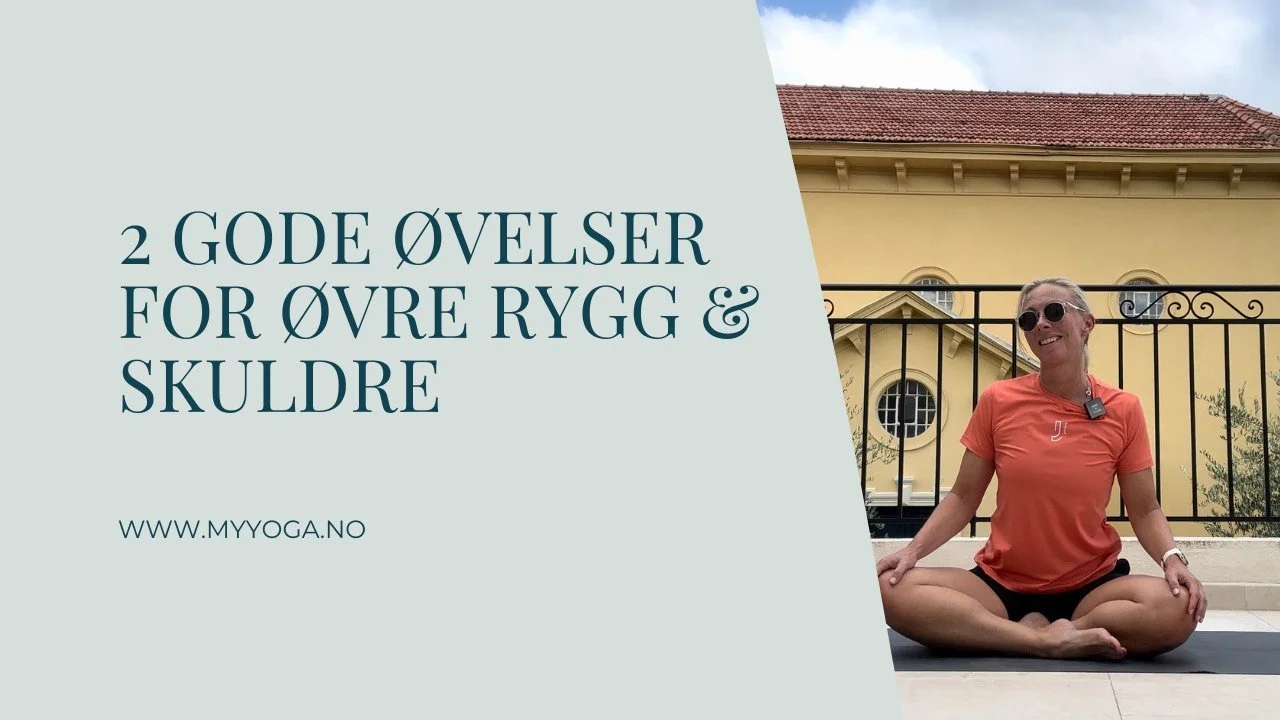 2 gode øvelser for øvre rygg &amp; skuldre