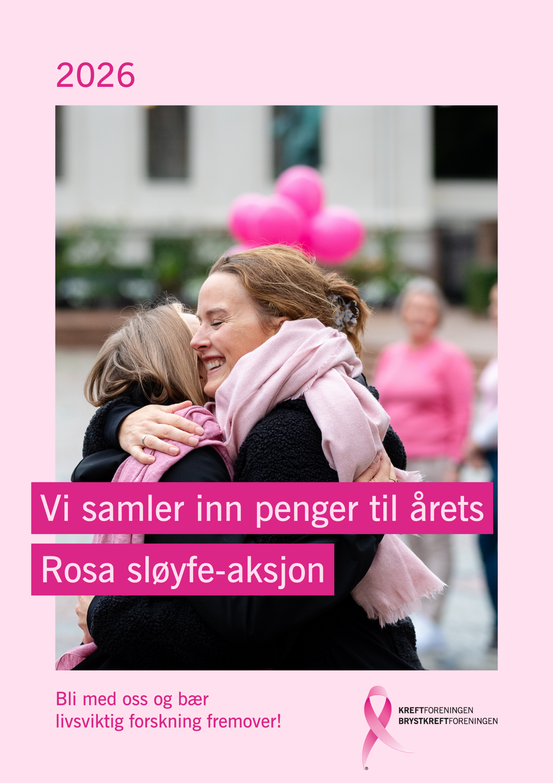 Vi samler inn til Rosa Sløyfe-aksjonen