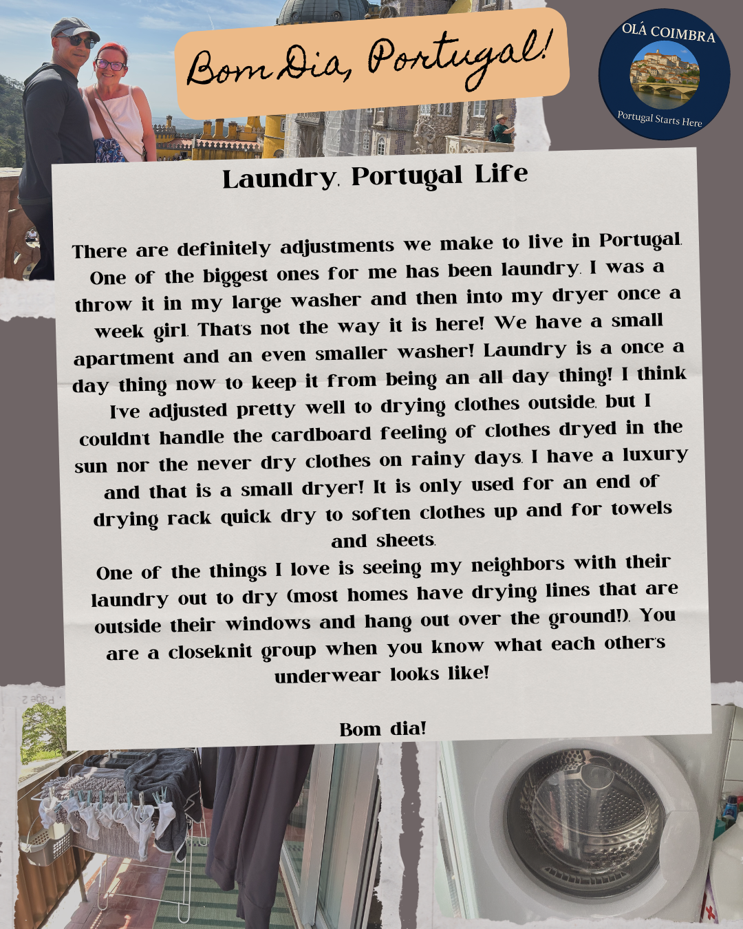 Laundry life in Portugal