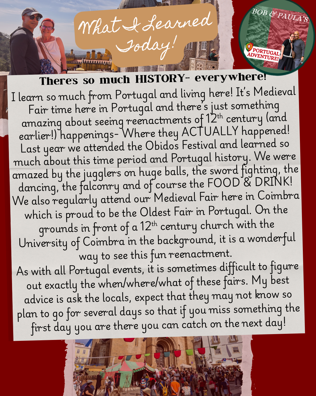 Creating Community in Portugal