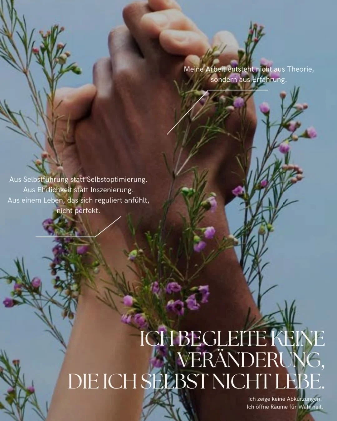 Ich baue gerade etwas auf, das ich mir lange selbst gew&uuml;nscht habe: einen Raum, in dem wir uns wirklich begegnen und gemeinsam wachsen. Ich &ouml;ffne die B&AElig; Society f&uuml;r Klarheit, Selbsterkenntnis und echte Verbindung.&nbsp;&nbsp;

Di