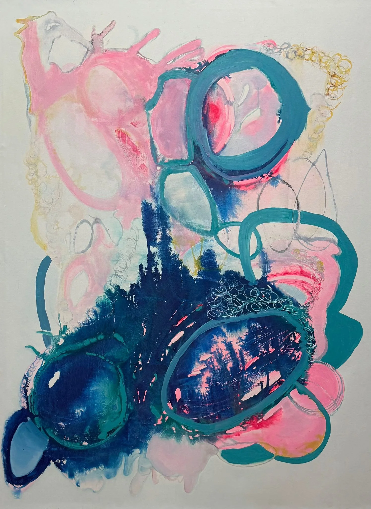 Mixed Media On Canvas
164 x 214 cm
2016