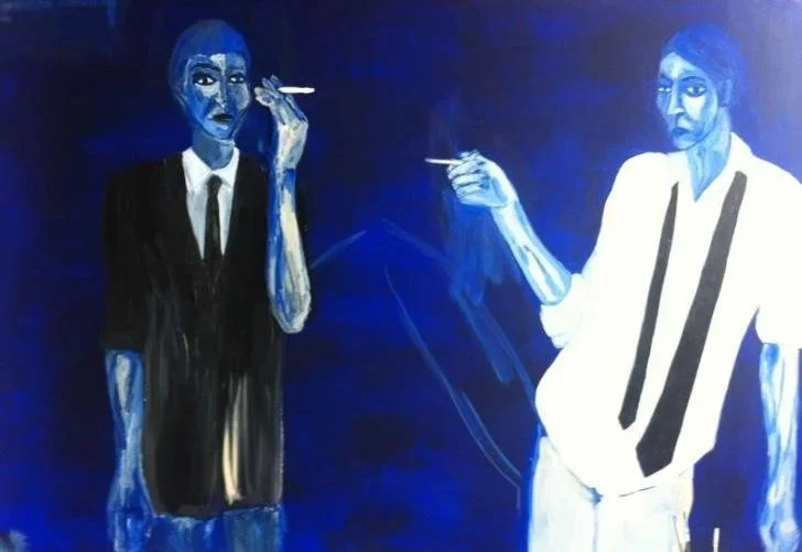 Mixed Media on Canvas 120 x 160 cm