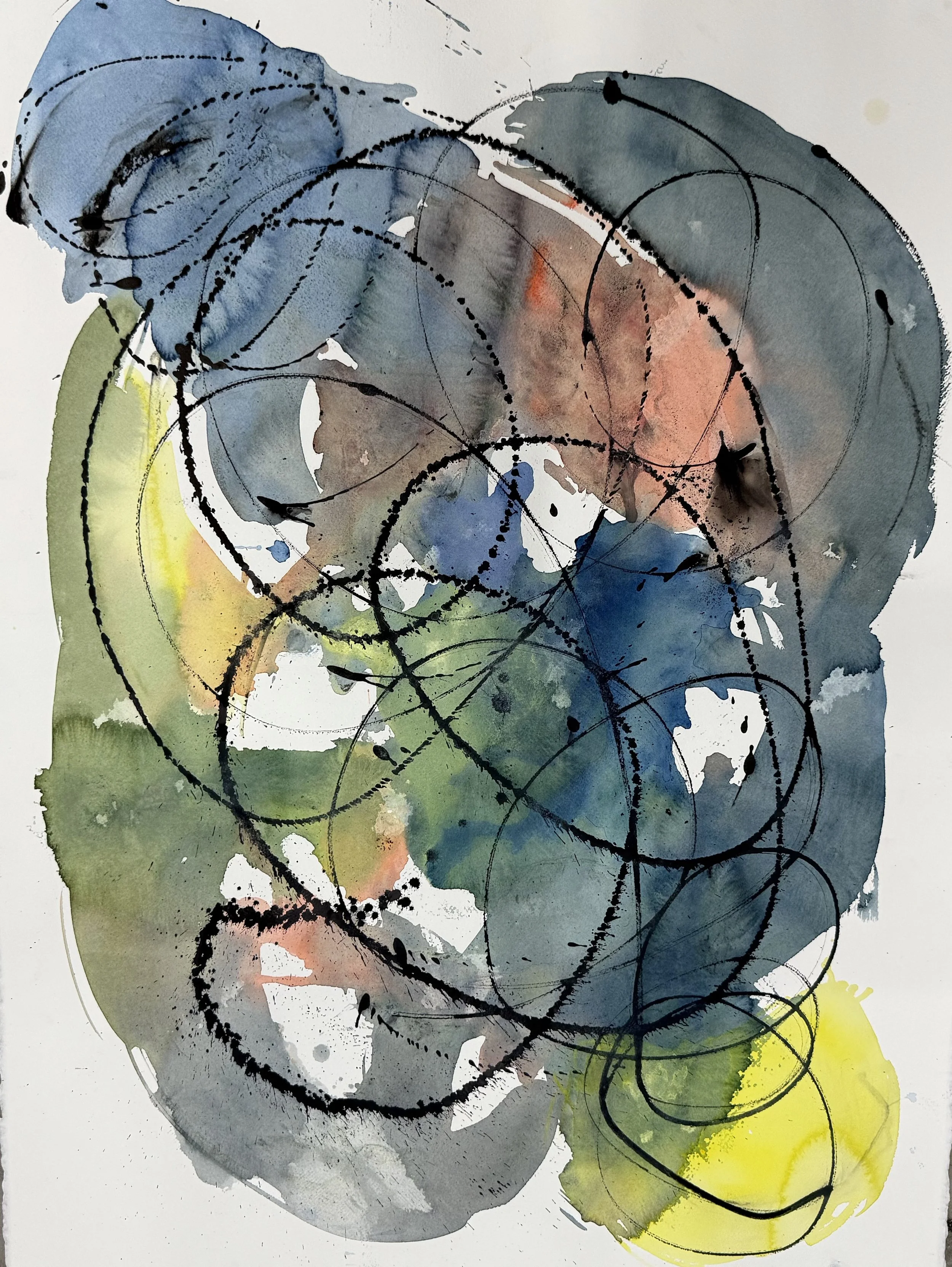 Mixed Media On Paper
58 x 76 cm