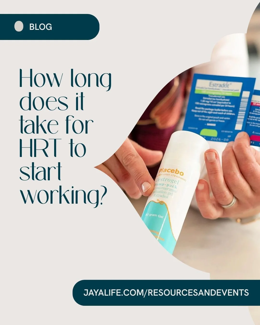 📆How long does HRT take to work? When might I start to feel more like myself again?

Many women seek menopause support after months (sometimes years) of for example, sleep disruption, anxiety, brain fog, or reduced confidence.

🥰HRT can make a real