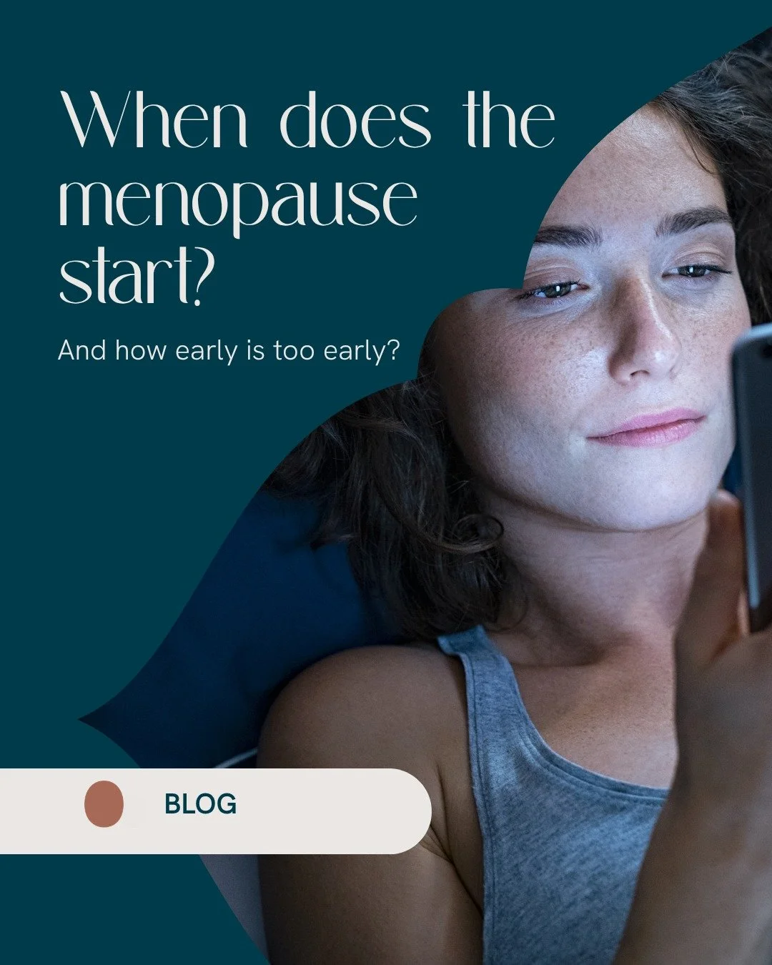 If you&rsquo;ve ever found yourself googling &lsquo;am I too young for the menopause?&rsquo; at 2am&hellip; you&rsquo;re in good company. 🌙

Because menopause often begins quietly, earlier than expected, with symptoms that don&rsquo;t always make se