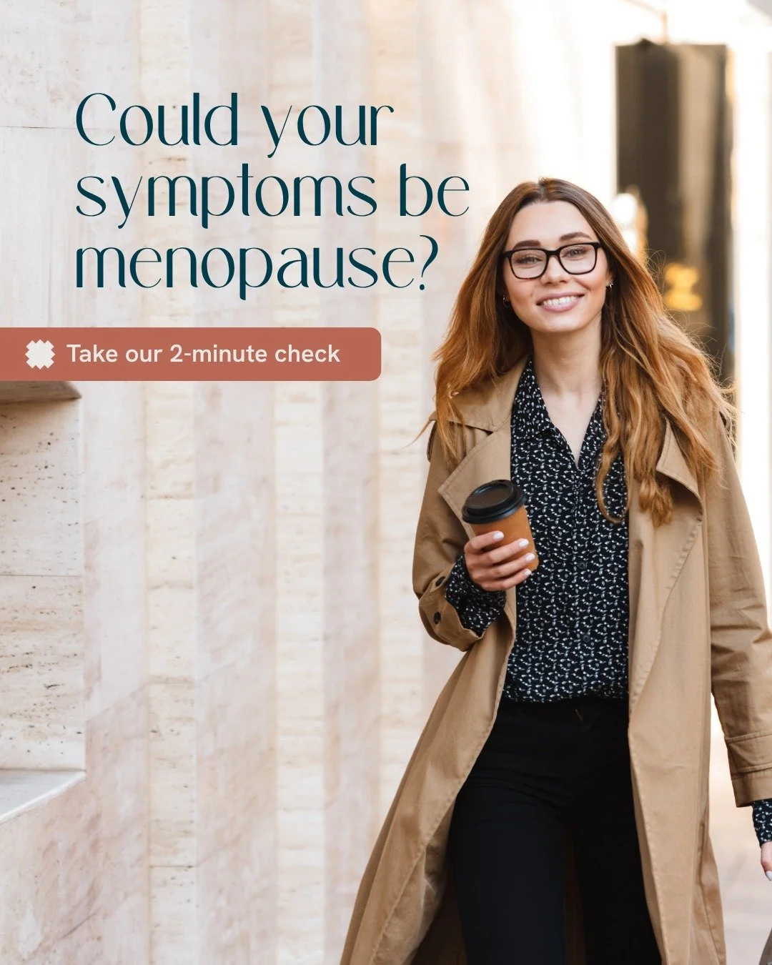 🤔 Could your symptoms be menopause?

If you&rsquo;ve noticed changes in your mood, sleep, energy, or even how clearly you think, it&rsquo;s easy to put it down to stress, work, or just getting older.

But for many women in their 40s and 50s, these s