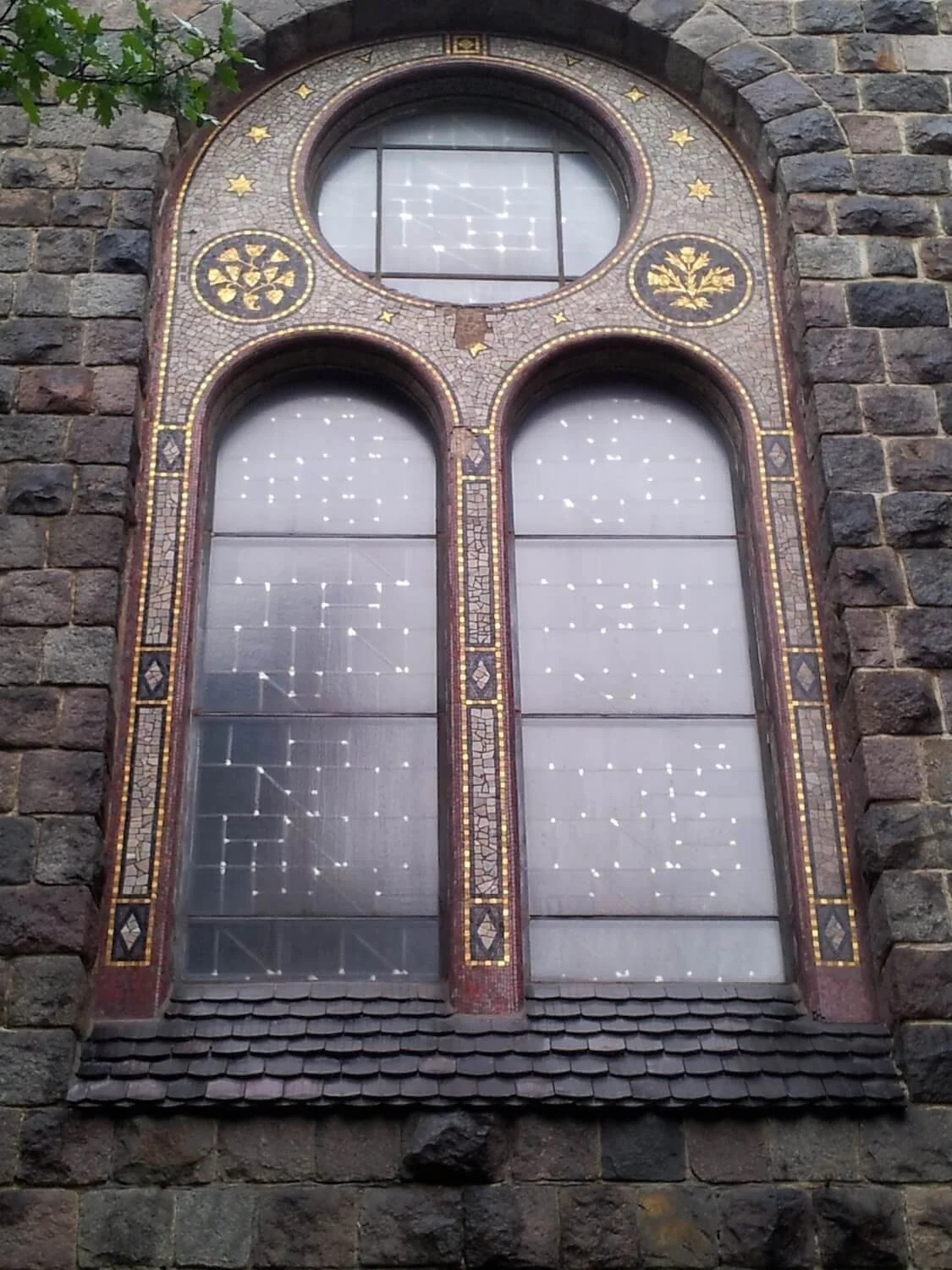 Restoration of Mosaic Window Reveals, St. Luke’s Church