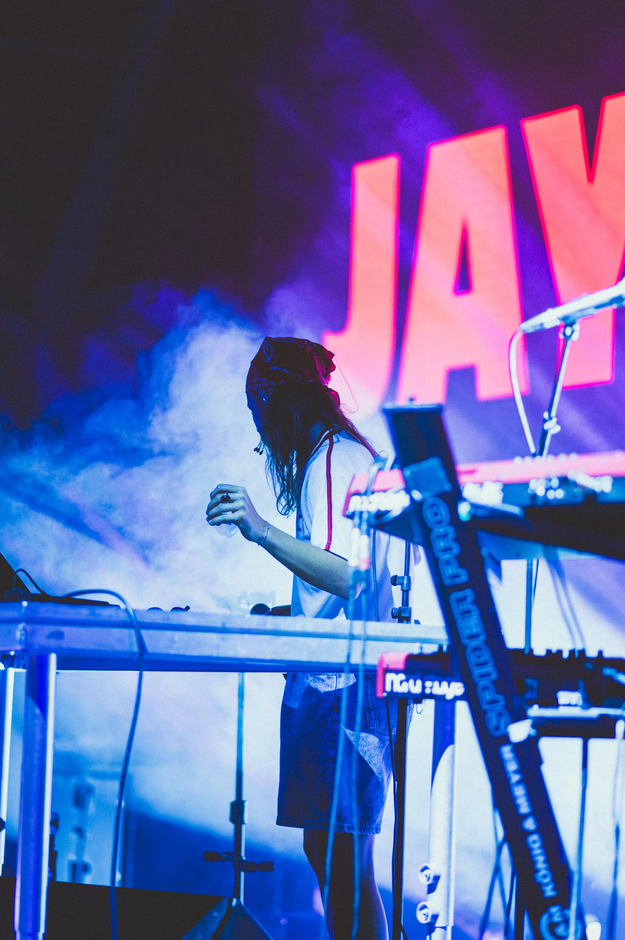 b-mywingz performing at Santa Comba Dão with Jay Mezo.